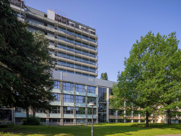 Institutsviertel Universität Freiburg.