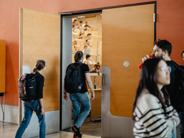 Studierende an der Technischen Fakultät Freiburg